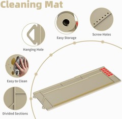 Large Gun Cleaning Mat for Rifle Shotgun Pistol, Magnetic Cleaning Pad for All G