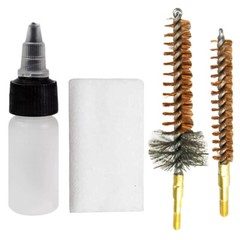 MaximalPower Gun Cleaning Kit Travel Pouch for Pistol 5.56mm .223 22LR .22 Cal