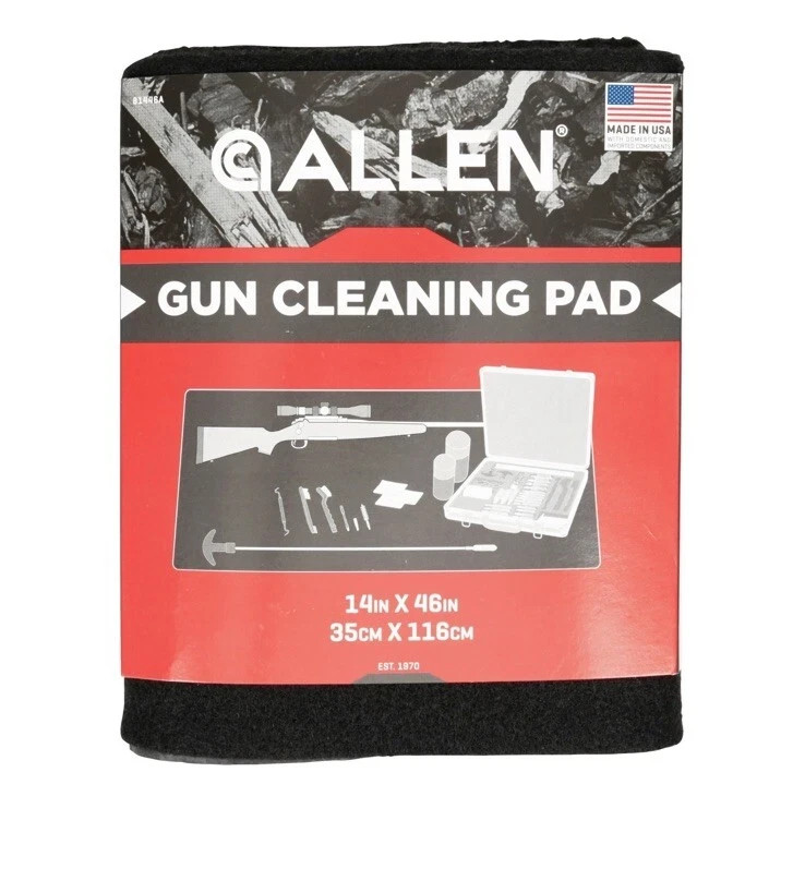 New-Allen- Gun Cleaning Pad 14×46 -Protects work area Stain Resistant Washable