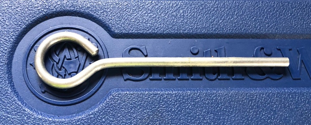 VINTAGE SMITH & WESSON 5 & 1/4″ LONG ALUMINUM CLEANING ROD FOR MODEL 66 REVOLVER