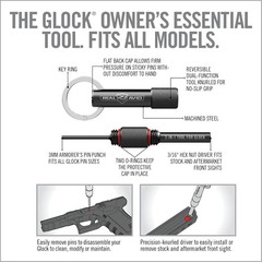 Real Avid Glock Accessories – Choose Between 2-in-1 Tool, 4-in-1 Tool or Pro Pac