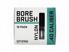 10 Pack- .40 Cal/10MM Nylon Bore Brushes for Gun Cleaning and Maintenance