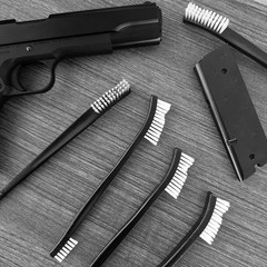 20Pcs Nylon Gun Cleaning Brushes Gun Cleaning Kit Supplies 7″ Inch Universal Bri