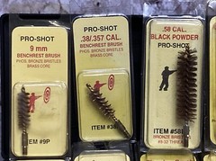NEW Vintage Pro-Shot Bore Brush Lot Of 10 in Kleen Bore Box 9mm .22 .58 More T8
