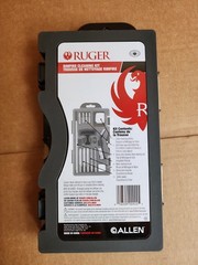 Brand New – Allen Ruger Rimfire Cleaning Kit .22 Cal 12 Pcs Steel 27822