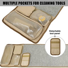 Heavy Duty Gun Cleaning Mat Portable Pad with Pouch for Rifle Pistol Shooting