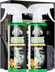 Car Interior Cleaner Spray, Multipurpose Leather Seat Cleaner Citrus-2Pcs