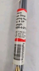 Pro-Shot 1 Piece Stainless steel Cleaning Rod 27 Cal & up 6″ 1PSSR-6-27/U