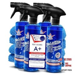 Motorcycle Cleaner Wash&Shine 66 | WATERLESS Motorcycle Wash with Ultra Shine