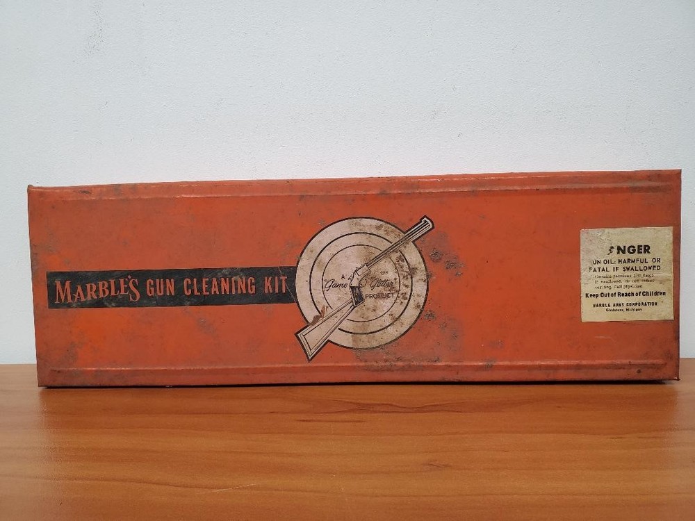 MARBLE’S VINTAGE FIREARM CLEANING KIT (NLG050404)