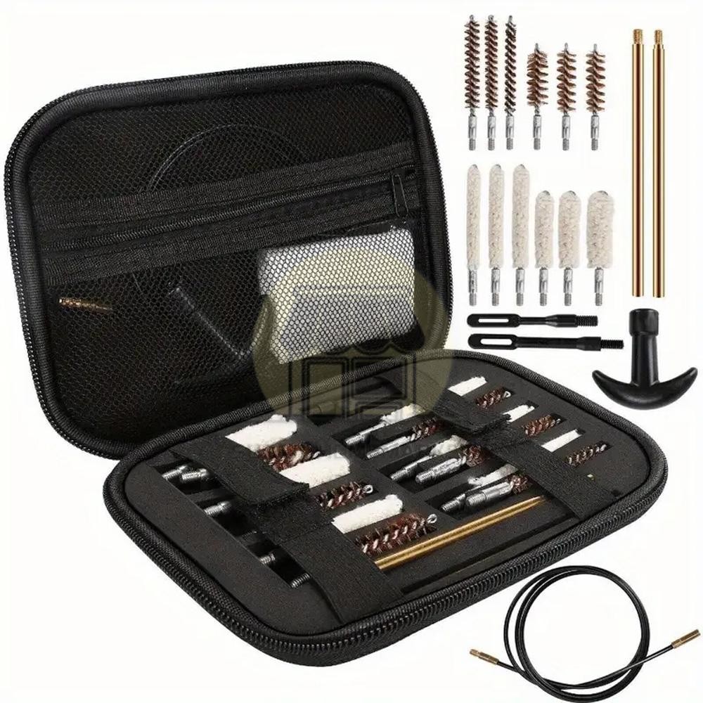 68PCS Pistol Cleaning Kit 22, 357, 38, 9mm, 40, 45 Caliber Pistol Cleaning Kits