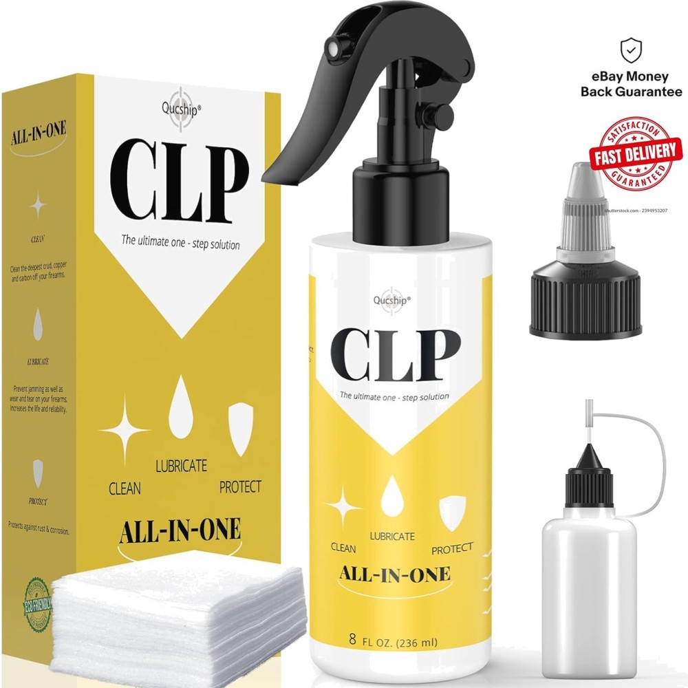 Versatile 8 oz Gun Lubricant & Cleaner – Efficient for All Temperatures and Uses