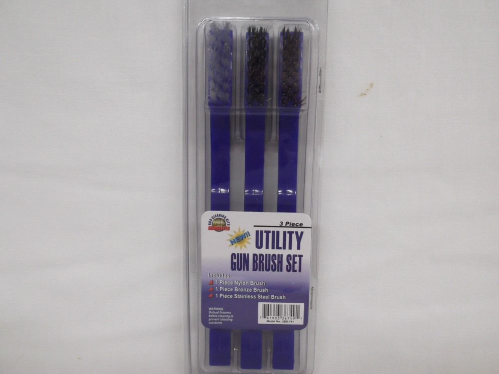 DAC Technologies Utility 3 Brush Firearm Cleaning Set USB741