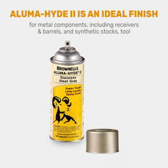 Aluma-Hyde Epoxy Based Firearms 12 Ounce (Pack of 1) Stainless Gray