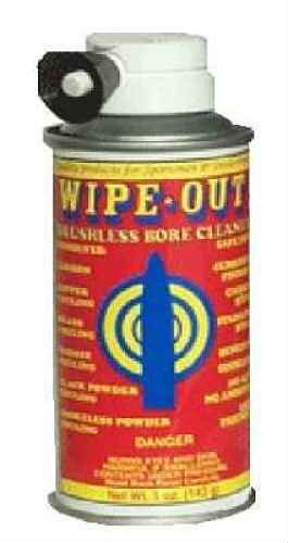 Wipe-Out Brushless Bore Cleaner Solvent Gun Cleaning 5oz Aerosol