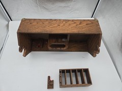 Handmade Wooden Gun Cleaning Vise/Toolbox