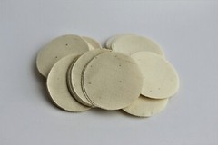 .50-.59 CAL 1 5/16″ ROUND .005″ THICK DRY SHOOTING PATCHES / QTY. 100 / EMSS5051