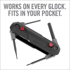Glock Accessories – 2-in-1 Tool, 4-in-1 Tool & Pro Pack with Gun Mat & Cleaning
