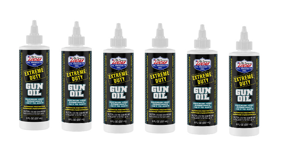 Lucas Extreme Duty Gun Cleaner Oil / Lubricant 8 OZ 10870 – Qty 6 Half Case