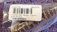 .45ACP HANDGUN CHAMBER BRUSHES LOT OF 7 HIGH QUALITY NOS