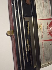 VTG Outers Gunslick No. 477 Rifle Cleaning Kit 22 Cal Hunting Nostalgia Red Tin
