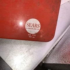Vintage SEARS No. 2142 410 Gauge Gun Cleaning Kit