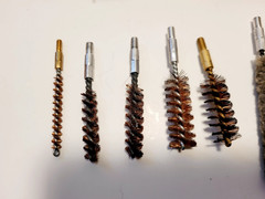 Gun Cleaning Brushes Lot of 9 Assorted Calibers
