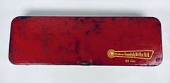 Vintage Outers Rifle Cleaning Kit No 477 Metal Tin Gunslick Patches USA