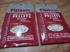 Lot of 2 TIPTON CLEANING PELLETS 20CAL 100CT NEW