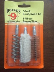 No. 9 3-Pack Brush/Swab Cleaning Kit 12-Guage Shotgun Clean Fouling Spiral Wound
