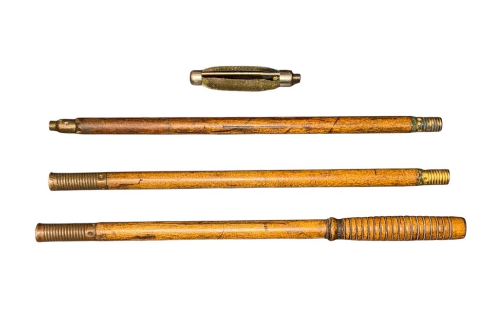 Vintage U.H.C. Tomlinson 16 Gauge Wooden Shotgun Cleaning Rod