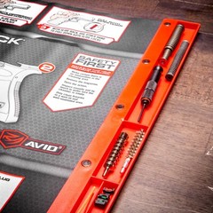 Real Avid Glock Cleaning Mat With Magnetic Parts Tray – 19”x 16” (AVGLOCKSM)