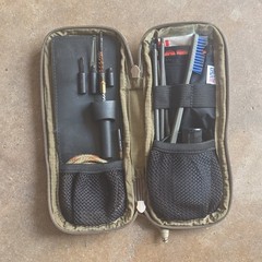 Otis Technology Tan Gun Cleaning Kit with Case, Bore Brush, Rod, Cloth