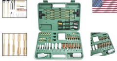 MOSSY OAK Universal Gun Cleaning Kit Handgun Rifle Pistol Shotgun Firearm w/Case