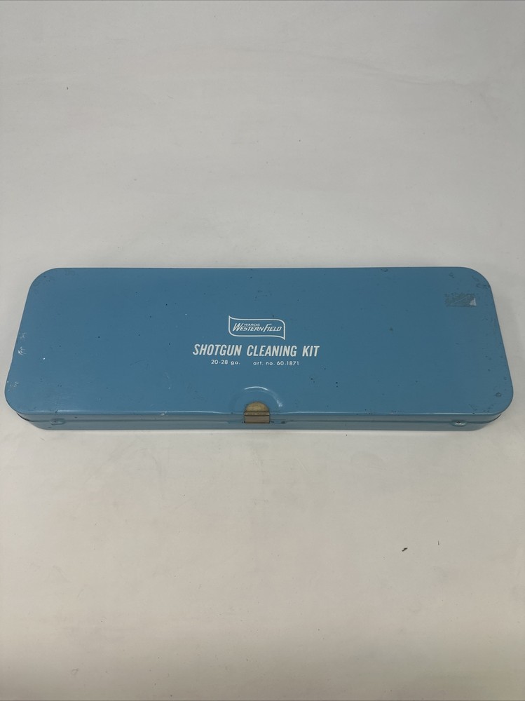 Vintage Montgomery Ward Western Field 20-28 Gauge Shotgun Cleaning Kit 60-1871