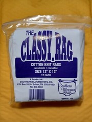 The Classy Rag by Southern Bloomer – Qty of 12 Cotton Knit Rags – Size 12″ x 12″