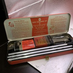 Vintage SEARS No. 2142 410 Gauge Gun Cleaning Kit