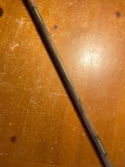 Vintage Shotgun Cleaning Rod 3 Pc Wooden Brass Gun Cleaning Rod 36” Antique