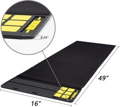 Gun Cleaning Mat 48″x16″, Extra Large Magnetic Gun Mat with Organizer Parts Tray