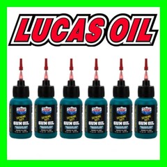 6 – LUCAS Extreme Duty Needle Gun Oiler (6)1oz Bottles Lubericates Protects