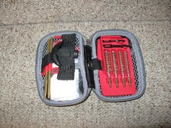 NEW Real Avid Gun Boss Cleaning Kit With Zippered Case COMPACT COMPLETE HANDGUN