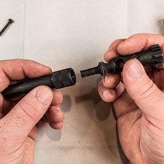 Bolt Carrier Cleaning Tool for .223 and 5.56 Rifles with T-Handle Feature