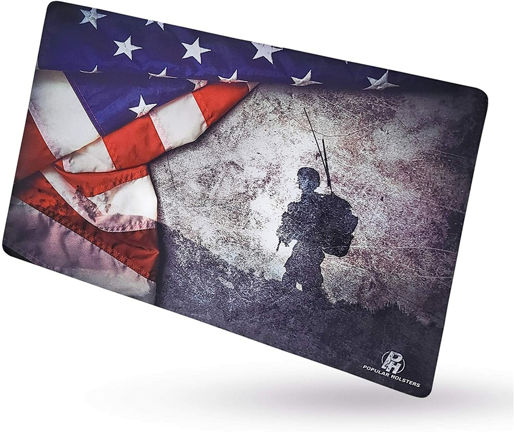 Gun Cleaning Mat by PH -Measures 11″ x 17″ 0.3mm Thick | Oil & Solvent Resistant