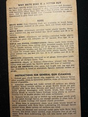 Vintage Brite-Bore Gun Cleaning Kit for All Firearms Made in The USA