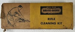 Mill Run BRITE-BORE Rifle Gun Cleaning Kit Metal Box 25BU Rifle & Pistol .22 Cal