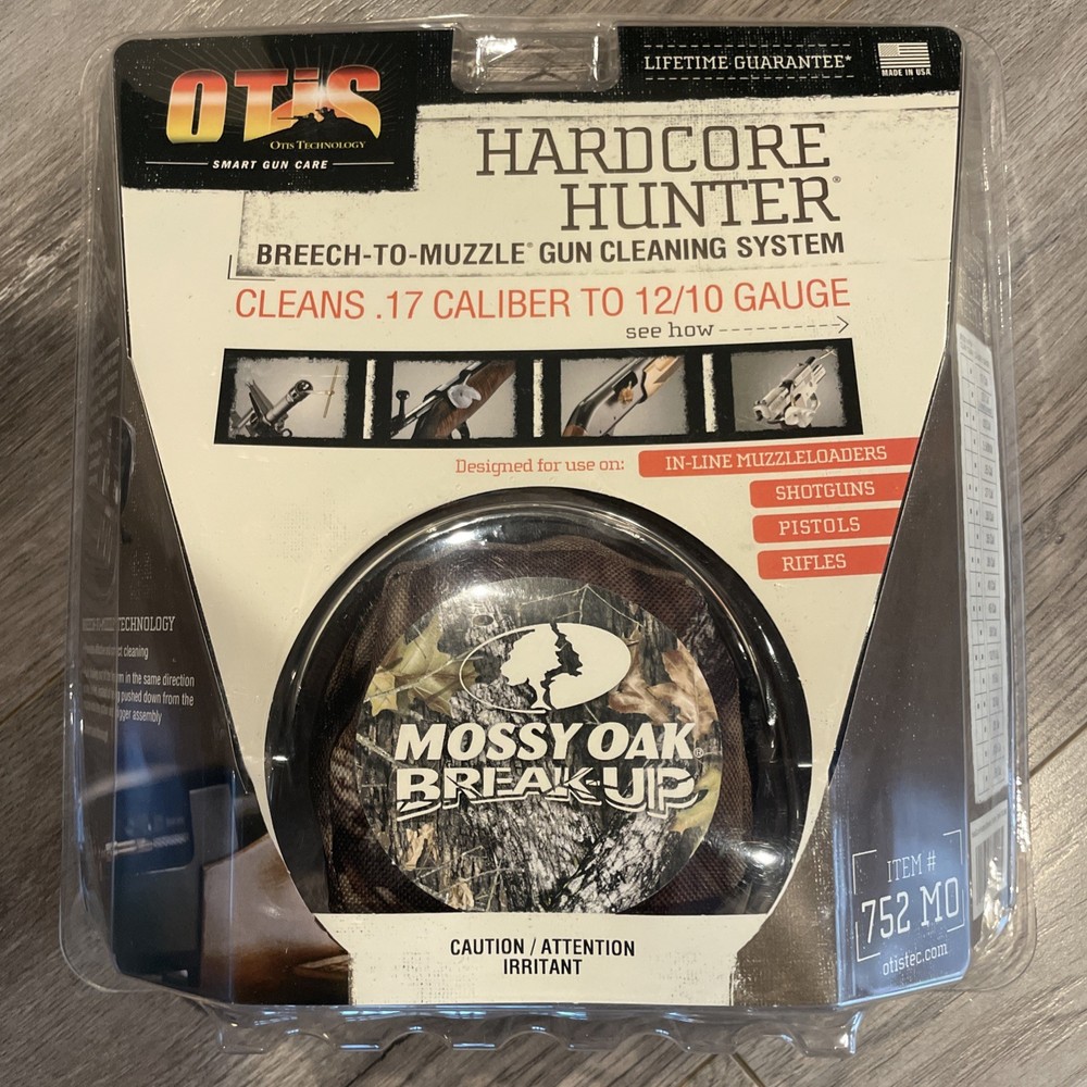 Otis Hardcore Hunter Universal Rifle, Pistol, and Shotgun Cleaning Kit NOS