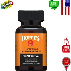 Effortless Gun Cleaning: No. 9 Bore Cleaner, 5 Oz. Multi-Colored Bottle