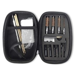 16 Pc Universal Gun Cleaning Kit 9mm .22 .38 .357 .40 .45 Cal Pistol by PH