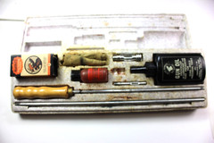 Vintage 1960’s Marble’s GAME GETTER Gun Cleaning Kit w/ Gun Oil & Accessories