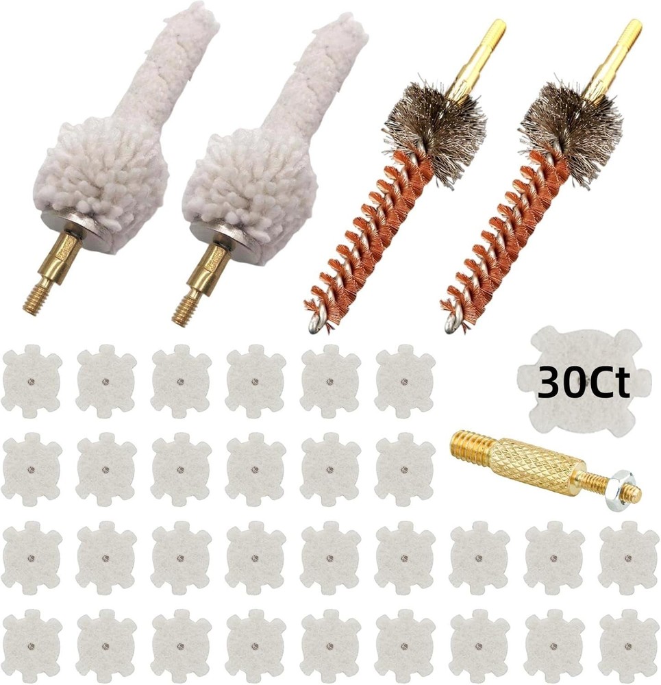 Chamber Cleaning Tool Kits – Chamber Brush x2, Cotton Mop x2 and Star Chamber…